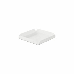 Carré rainé blanc 11 x 11 cm - par 250