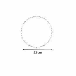 Support blanc rond Ø 23 cm - par 250