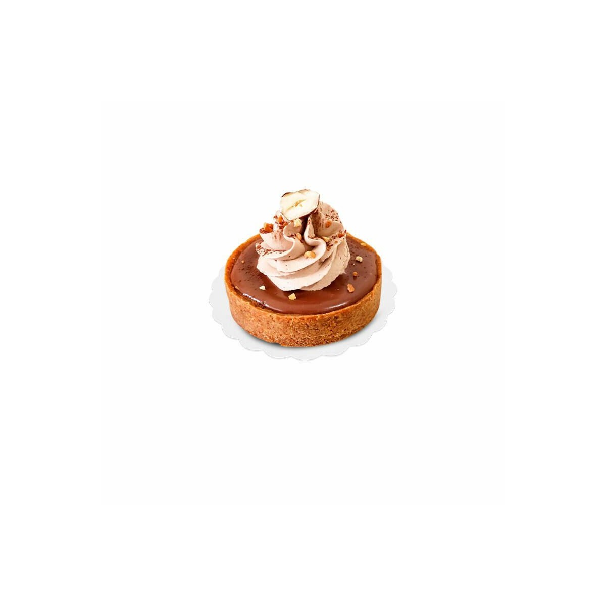 Petit rond blanc festonné Ø 15 cm | Mon-emballage