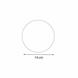 Support or double face rond Ø 14 cm - par 100