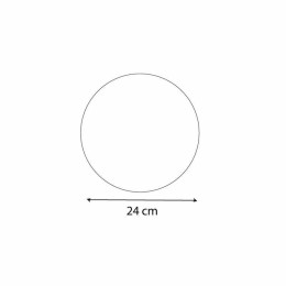 Support or double face rond Ø 24 cm - par 100