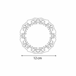 Dentelle blanche Ø 12 cm - par 250