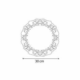 Dentelle blanche Ø 30 cm - par 250