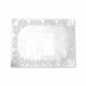 Dentelle papier rectangulaire blanche 30 x 40 cm - par 250