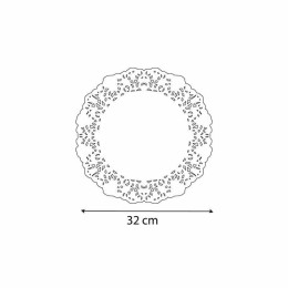 Dentelle papier ronde blanche Ø 32 cm - par 250