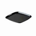 Plateau traiteur carré noir 30 x 30 cm - par 5