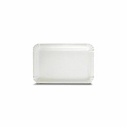 Plateau ravier carton sans PE blanc 13 x 20 cm - par 1500