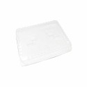 Couvercle plastique transparent pour plateau repas plastique 5 compartiments 24 x 29,5 cm - par 50