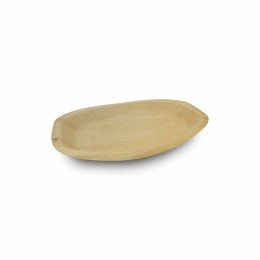 Plat ovale en palmier 29,5 x 19,5 x 2,5 cm - par 25