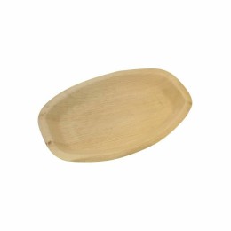 Plat ovale en palmier 29,5 x 19,5 x 2,5 cm - par 25