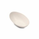 Mini assiette ovale bagasse 5,2 x 7,9 x 2,8 cm - par 50