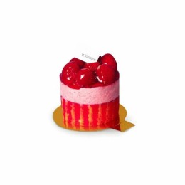 Support rectangulaire a languette en carton pas cher pour pâtisserie