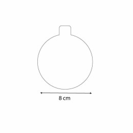 Support or rond à languette Ø 8 cm - par 200