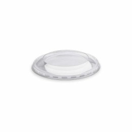 Couvercle plat plastique pour pots Servipack 200, 270, 300 et 400 ml - par 50