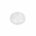 Couvercle plastique transparent pour pot à dessert plastique transparent 200 ml - par 100
