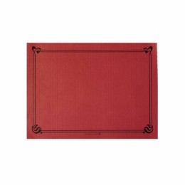 Set de table papier bordeaux 31 x 43 cm - par 500