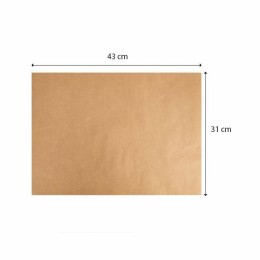 Set de table papier kraft brun 31 x 43 cm - par 500