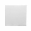 Serviette double point blanche 39 x 39 cm - par 50