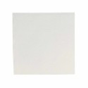 Serviette cocktail double point blanche 20 x 20 cm - par 100