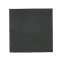 Serviette cocktail double point ouate noire 20 x 20 cm - par 100