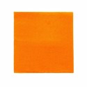 Serviette cocktail double point ouate orange 20 x 20 cm - par 100