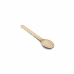 Grandes cuillères jetables en bois clair 16,5 cm - par 2500