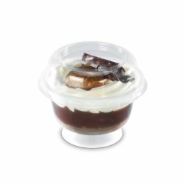 Coupe dessert 200 ml et son couvercle - par 20