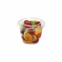 Pot à dessert plastique transparent avec couvercle Servipack 270 ml - par 800