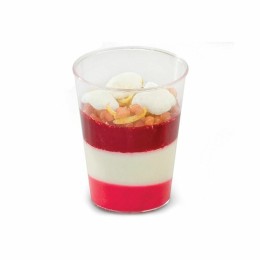 Verrine plastique ronde transparente 50 ml - par 1440