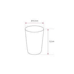 Verrine plastique ronde transparente 50 ml - par 1440