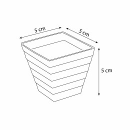 Petite verrine pyramide 60 ml effet cristal - par 50