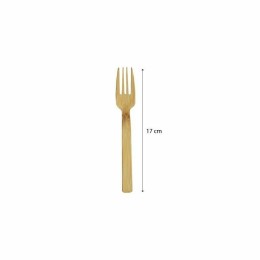 Fourchette jetable en bambou 17 cm - par 30
