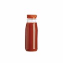 Bouteille plastique jetable avec bouchon orange 250 ml - par 270