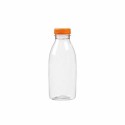 Bouteille plastique jetable avec bouchon orange 330 ml - par 205