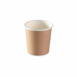 Gobelet boissons chaudes carton brun 100 ml - par 100