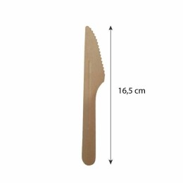 Couteau jetable papier 16,5 cm - par 100