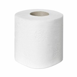 Rouleau de papier toilette blanc - par 96