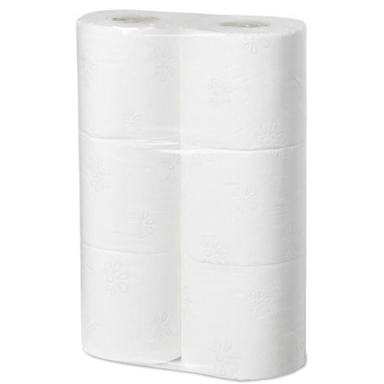 Papier toilette blanc 3 plis 19,10m T4 - MINI ROULEAUX