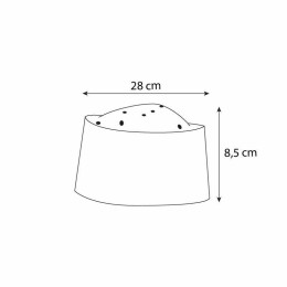 Calot réglable en papier blanc - par 100
