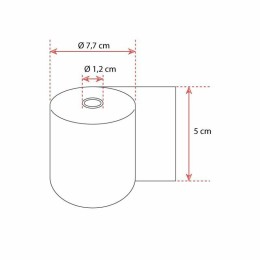 Rouleau pour machine thermique 5 x 7,7 x 1,2 cm - par 5