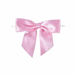 Noeud satin rose - par 100
