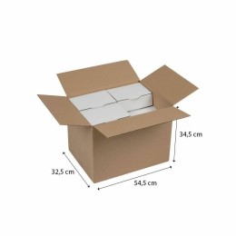 Caisse américaine carton simple cannelure 54,5 x 34,5 x 32,5 cm - par 20
