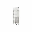 Housse de protection pour chariot plastique transparente en rouleau 78,5 x 34 + 34 x 185 cm - par 200