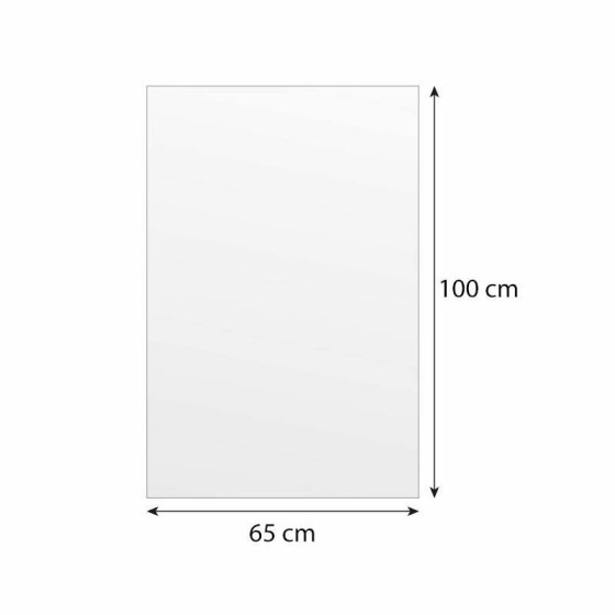 Papier ingraissable blanc 50 x 65 cm