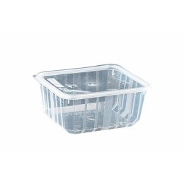Boite Carty transparente avec couvercle 450 ml - par 25