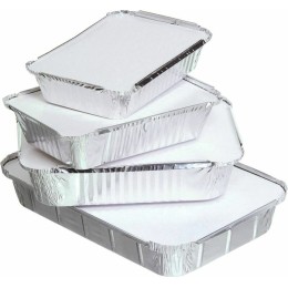 Opercule pour plat aluminium refermable 890 ml - par 100