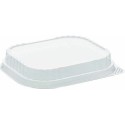 Couvercle plastique transparent clipsable pour barquette aluminium Ready2Cook 964 ml - par 100