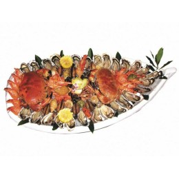 Plateau fruits de mer bateau grand modèle - par 10