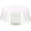 Couvercle plastique transparent pour plateau fruits de mer ovale 70 x 40 cm - par 30