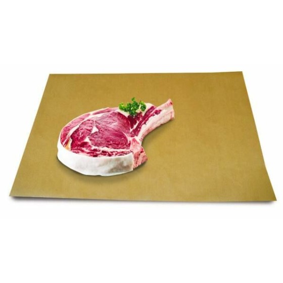 Papier thermoscellable kraft brun 50 g/m² format 25 x 32,5 cm - par 10 kg Papier thermoscellable kraft brun 50 g/m² format 25 x 32,5 cm - par 10 kg